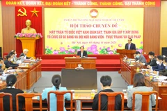 Quang cảnh hội thảo. (Ảnh: Minh Đức/TTXVN)