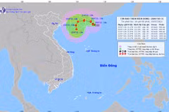 Hình ảnh về cơn bão số 3. (Nguồn: nchmf.gov.vn)