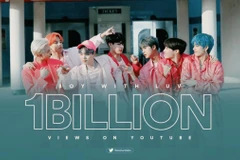 “Boy With Luv” là video âm nhạc đầu tiên của BTS đạt 1,4 tỷ lượt xem