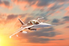 Máy bay RC-135W Rivet Joint của Không quân Mỹ. (Nguồn: koreaherald.com)