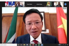 Đại sứ Hoàng Văn Lợi tại Nam Phi. (Ảnh: Đình Lượng/TTXVN)