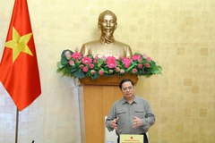 Thủ tướng Chính phủ Phạm Minh Chính phát biểu. (Ảnh: Văn Điệp/TTXVN)