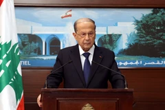 Tổng thống Liban Michel Aoun. (Ảnh: AFP/TTXVN)
