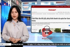 [Audio] Thực hư clip nóng ở quán bar-karaoke Sunny tại Vĩnh Phúc