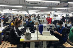 Công nhân làm việc tại Công ty TNHH MTV Tce Jeans. (Nguồn: baothanhhoa.vn)