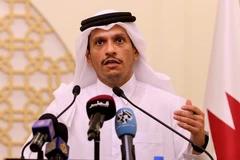 Ngoại trưởng Qatar Sheikh Mohammed bin Abdulrahman Al-Thani. (Ảnh: AFP/TTXVN)