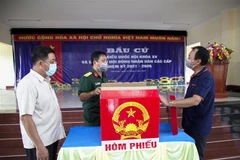 [Video] Kiểm tra công tác bầu cử sớm tại xã đảo Thổ Châu