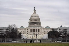 Tòa nhà Quốc hội Mỹ trên Đồi Capitol ở Washington, D.C. (Ảnh: THX/TTXVN)