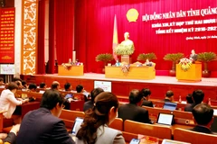 Quang cảnh kỳ họp. (Ảnh: Văn Đức/TTXVN)