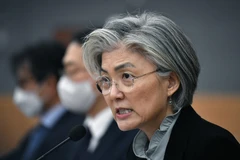 Ngoại trưởng Hàn Quốc Kang Kyung-wha. (Ảnh: AFP/TTXVN)