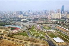 Khu liên hợp thể thao Mỹ Đinh. (Nguồn: TTXVN)