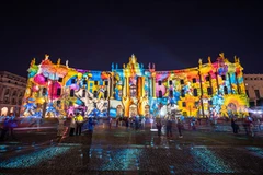 Lễ hội ánh sáng huyền ảo Berlin. (Nguồn: DPA)