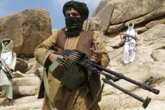 Các tay súng Taliban tại một khu vực ở Afghanistan. (Ảnh: IRNA/TTXVN)