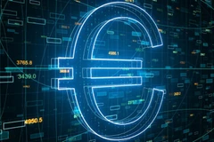 Ảnh minh họa đồng euro kỹ thuật số. (Nguồn: ledgerinsights.com)