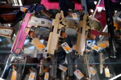 Một cửa hàng bán súng tại Thụy Sĩ. (Nguồn: AFP)