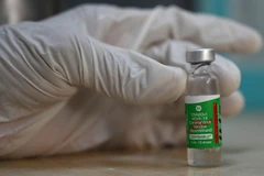 Vaccine ngừa COVID-19 tại Faridabad, Ấn Độ, ngày 4/3/2021. (Ảnh: AFP/TTXVN)