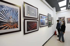 Festival Nhiếp ảnh trẻ năm 2021. (Ảnh: Thanh Tùng/TTXVN)