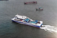 [Photo] Chính thức khai trương tuyến phà biển Cần Giờ-Vũng Tàu