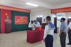 [Video] Khánh Hòa: Bầu cử sớm nơi huyện đảo Trường Sa