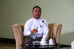 Ông Zaw Min Tun , người phát ngôn quân đội Myanmar và Hội đồng điều hành nhà nước (SAC) trong cuộc phỏng vấn của Tân Hoa xã. (Ảnh: THX/TTXVN)