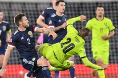 Scotland và Cộng hòa Séc gặp nhau tại Công viên Hampden ở Glasgow vào tháng 10/2020. (Nguồn: UEFA)