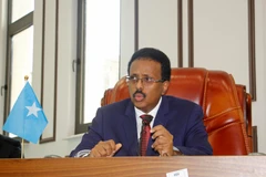 Tổng thống Mohamed Abdullahi tại cuộc họp ở Mogadishu, Somalia. (Ảnh: THX/TTXVN)