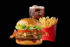 Thực đơn bánh hamburger của McDonald's. (Nguồn: Korea Times)