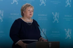 Thủ tướng Na Uy Erna Solberg. (Nguồn: Reuters)