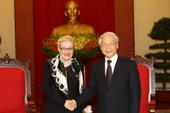 Tổng Bí thư Nguyễn Phú Trọng tiếp Chủ tịch Hạ viện Australia