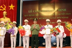 Bộ Công an ra mắt Cục Đối ngoại đẩy mạnh hợp tác quốc tế