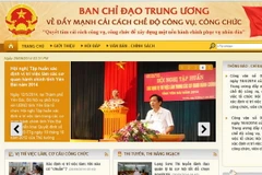 Khai trương trang thông tin điện tử về cải cách chế độ công vụ