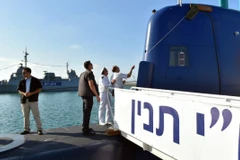 Hải quân Israel tiếp nhận tàu ngầm thứ 4 do Đức chế tao
