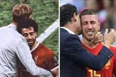 Ramos khóc nức nở sau penalty, fan thế giới ăn mừng 'quả báo'