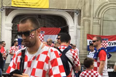 Video người Croatia phát cuồng trước trận chung kết World Cup 2018