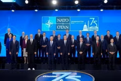 Toàn cảnh Hội nghị thượng đỉnh NATO tại Washington, DC, Mỹ, ngày 10/7/2024. (Ảnh: AP/ TTXVN)