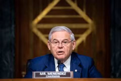 Cựu Chủ tịch Ủy ban Đối ngoại Thượng viện Mỹ Robert Menendez. (Ảnh: AFP/ TTXVN)