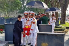 Quang cảnh buổi lễ. (Ảnh: Thế Anh/TTXVN)