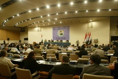 Toàn cảnh phiên họp Quốc hội Iraq ở thủ đô Baghdad ngày 11/9/2005. (Nguồn: AFP/TTXVN)