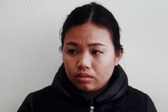 Bị can Lò Thị Thơm. (Ảnh: Nguyễn Cường/TTXVN)