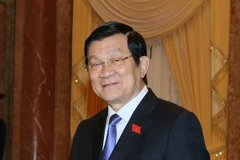 Nguyên Ủy viên Bộ Chính trị, nguyên Chủ tịch nước Cộng hòa xã hội chủ nghĩa Việt Nam Trương Tấn Sang. (Ảnh: Nguyễn Khang/TTXVN)