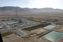 Toàn cảnh nhà máy hạt nhân nước nặng Arak ngày 15/1/2011. (Nguồn: AFP/TTXVN)