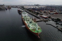 Cảng Tanjung Priok của Indonesia. (Nguồn: Bloomberg)