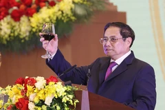Thủ tướng Phạm Minh Chính chúc mừng Năm mới tới các đại sứ, đại biện, đại diện các cơ quan ngoại giao, các tổ chức quốc tế tại Việt Nam. 