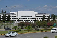 Đường phố Islamabad. (Ảnh: AFP/TTXVN)