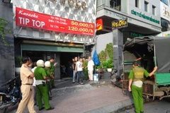 Triệt phá quán karaoke trá hình tại Thành phố Hồ Chí Minh