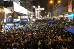 Cảnh sát Hong Kong bắt giữ 26 người biểu tình ở Mong Kok