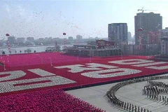 Quảng trường Kim Nhật Thành. (Nguồn: Yonhap/TTXVN)