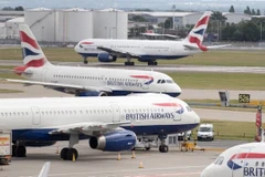 Máy bay của hãng hàng không British Airways. (Nguồn: PA)