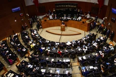 Toàn cảnh một phiên họp của Thượng viện Mexico tại Mexico City ngày 29/5/2019. (Nguồn: AFP/TTXVN)