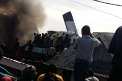 Rơi máy bay chở 19 người ở Cộng hòa Dân chủ Congo 